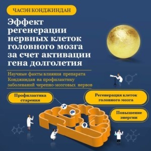 Конджиндан – травяной лекарственный препарат, в состав которого входят 10 лечебных трав, такие как мускус, панты оленя, корень дудника многообразного, кизил и другие травы. Препарат широко используется в качестве растительного лекарственного средства для лечения антиоксидантов, связанных со старением, в качестве противовоспалительного средства, для лечения подавления хронической усталости, улучшения памяти, повышения иммунитета, сердечно-сосудистых заболеваний, алкогольного гепатита, слабоумия легкой степени и анемии. Однако публике он больше знаком как «драгоценное лекарство для императора», которое согласно истории преподносилось китайской императорской семье. В целях научного исследования профилактического эффекта препарата «Конджиндан» при неврологических заболеваниях за последнее время были проведены различные исследования и, в частности, увеличилось количество исследований по эффекту снятия усталости и улучшения памяти. Однако, до сих пор не было проведено ни одного исследования, которое четко раскрывало бы механизм, с помощью которого препарат «Конджиндан» регенерирует зрелые нервные клетки. Соответственно, НИИ Часэн (заведующий Ха Инхёк) провел исследование с целью определения эффекта регенерации нервов и механизма препарата «Конджиндан». В данном исследовании влияние препарата «Конджиндан» на активацию вещества сиртуин 1 (Sirtuin1, Sirt1), участвующего в регенерации черепных нервов, оценивалось с использованием различных инструментов измерения. ** Сиртуин - наименование гена долголетия, связанного со старением и продолжительностью жизни, открытого профессором Массачусетского технологического института Леонардом Гаренти в 2000 году. Результат 01) Активация гена долголетия (сиртуин 1) Когда поврежденные перекисью водорода нейроны коры головного мозга обрабатывались препаратом «Конджиндан», активировался ген долголетия сиртуин 1 и увеличивалась экспрессия фактора роста нервов (NGF) и нейротрофического фактора головного мозга (BDNF). Результат 02) Подтверждение стимулирования роста нервных клеток головного мозга Когда поврежденные перекисью водорода кортикальные нервные клетки подвергались резонансной обработке препаратом «Конджиндан», активация вещества сиртуина 1, важного передатчика сигнала для регенерации нервных клеток головного мозга, способствовала росту нервных аксонов (ветвь, отходящая от клеточного тела нервной клетки, которая выполняет роль передачи информации). Результат 03) Подтверждение регенерации нервных клеток коры головного мозга Когда поврежденные перекисью водорода кортикальные нервные клетки подвергались резонансной обработке препаратом «Конджиндан», увеличивалось количество живых черепных нейронов. В настоящее время в Корее не проведено ни одного исследования, которое прямо доказывало бы актуальность нейропротекторного и регенеративного действия препарата «Конджиндан». Однако НИИ Часэн раскрыл важные факты о том, что препарат «Конджиндан» помогает защитить и регенерировать поврежденные нервные клетки головного мозга за счет активации вещества сиртуин 1, гена долголетия. Данная научно-исследовательская работа получила признание за свою ценность и была опубликована в последнем выпуске международного академического журнала Nutrients класса SCI.